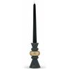 Porta Candele Modular H.15 Nero-Oro - Bongelli Preziosi