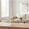 Portacandele Liberty H15 Bianco-Oro - Bongelli Preziosi