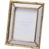 PORTAFOTO SIMILBAMBOO RETTANGOLARE H24 ORO