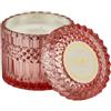 CANDELA CRYSTAL C/VASO H10.5 D10.5 PINK