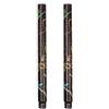 TOILETPAPER Set di 2 Candele a Stelo Snakes Black di Seletti | Cera Vegetale, 10 Ore di Luce