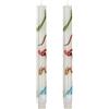 TOILETPAPER Set di 2 Candele a Stelo Snakes White - Seletti