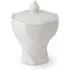 CONTENITORE PORC.BIANCA TORCHON 10X13CM
