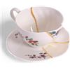 Seletti tazza da tè con piattino Kintsugi modello 2