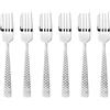 SET 6 FORCHETTINE DOLCE CORTINA INOX