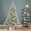 Albero Pino Imperiale Innevato Micro LED 240 cm - Kaemingk