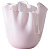 Vaso Fazzoletto Venini Rosa Cipria - Icona in Vetro di Murano