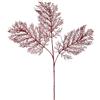 Corallo Olis Ramo Rosso Glitterato H75 cm - EDG