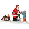 Lemax Santa And Kittens - Set di 2 Personaggi in Poliresina Cod. 22045
