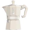 Moka Exclusive Cream 3 Tazze Bialetti Design Vintage Made in Italy
