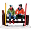 Lemax Cross Country Coffee Break 32134 - Statuina in Resina Collezione Vail Village