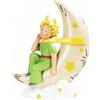 Statuetta Piccolo Principe sulla Luna Enesco in Resina Dipinta a Mano