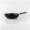 Black | Wok / Saltapasta 32 cm di KnIndustrie