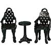 Lemax Patio Group - Set di 3 Accessori in Metallo - Cod. 34898