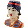 Vaso Scultoreo Lady Venezuela in Ceramica d'Alta Gamma H29 cm | EDG