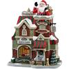 The Santa Shop Lemax - Edificio Illuminato Natalizio Caddington Village
