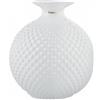 Vaso Javier Bianco Lucido in Vetro 17 cm - Melaverde