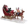 Lemax Santa's Sleigh - Slitta di Babbo Natale in Poliresina - Cod. 53210