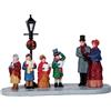 Lemax Street Lamp Serenade - Scena Natalizia Illuminata in Resina - Cod. 63272