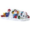 Lemax Taking A Break 72552 - Statuina in Resina Collezione Santa's Wonderland
