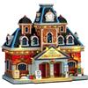 Lemax Main Terminal Train Station - Edificio Illuminato in Porcellana - Cod. 75194