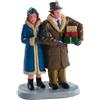 Lemax Christmas Couple - Personaggi Natalizi Decorativi in Poliresina (cm 7,1h)