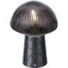 LAMPADA LED CROWN VETRO DIA.16XH22CM