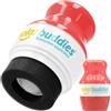 Solar Buddies Applicatore di Crema Solare Solar Buddies - Rosso - Ricaricabile a Sfera con Spugna per Creme Solari e Lozioni - Per Bambini, Adulti e Famiglie - Capacità 100 ml - Perfetto per Viaggi