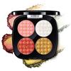 Charmacy Milano CHARMACY, ombretto glitter multichrome, intenso pigmento, ombretto scintillante camaleonte, illuminante brillante, duocromatico, make up per occhi, finiture multi-riflettenti (set di 4 colori, 0,12)