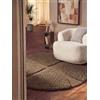 Ted Baker - Moderno tappeto a pelo lungo rotondo Jasper - Morbido tappeto per soggiorno, design geometrico, struttura Shaggy 3D, fatto a mano, effetto molto profondo per soggiorno, camera da letto