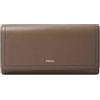 Fossil Logan Pochette Donna in Pelle Grigia, SL7833793