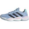 Adidas Donna Stabil 16 Indoor Shoes, Glow Blue/Shadow Navy/Core Black, 38 2/3 EU