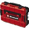 Einhell ECase S-F - Valigetta per attrezzi universale, 44 x 32 x 13 cm, carico massimo 25 kg, impermeabile, impilabile, con 9 scomparti in plastica