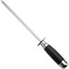 Makoto Nobu Affilacoltelli Manuale in Acciaio, Asta per Affilatura Professionale, Affilatore di Coltelli per Cucina, Affilacoltelli in Acciaio Diamantato, Honing Steel Manual Knife Sharpener per Forbici Coltelli