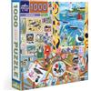 eeBoo- Piece&Love Seabirds-1000 pc Seabirds-Puzzle per Adulti, Cartone Riciclato, 1000 Pezzi, con Uccelli, Colore: PZTSAB