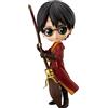 Banpresto Bandai Banpresto BP19968P - Qposket - Wizarding World Harry Potter - Figura d'azione Harry Potter Quidditch, 14 cm