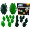 CMC imports 10 blocchi per piante arbusto, diversi colori a scelta