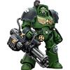 TOYVERSE JOYTOY 1/18 Action Figure Warhammer 40,000, Salamanders Terminator 3 with Power Fist and Assault Cannon, Mobile Gelenke Personaggio, 14,3 cm, 15 anni e oltre