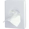 Adatto-M T130001 Distributore di sacchetti igienici HDPE ABS bianco