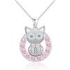 Esmoly Regali per Ragazze Cat Collane per Ragazze Carino Regali di Compleanno Regalo Donna Figlia Nipote 16+2 Pollici (10)