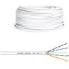 VulTech SC13502-50 Bobina Matassa Lan Categoria 6 UTP 50 Metri 23AWG Ethernet cavo rete impianti alta velocità 1Gbps 50m Cat6, 100 Ohm, 250Mhz, 10/100/1000 Mbps