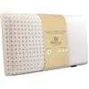 Domus Dream Cuscino per Dormire Memory Foam Forato a Saponetta, Rinfrescante e Anallergico - Cuscino Letto 41x72 Altezza 12cm