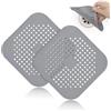 Dachiy Set di 2 filtri di scarico in silicone con ventosa per bagno e cucina guarnizione gel di silice deodorizzazione efficace