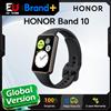 HONOR Band 10, Versione Globale, Design con Bordi Curvi, Monitoraggio Salute Mattutina, Schermo AMOLED da 1,57'', Resistenza all'Acqua 5ATM, BT5.3