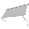 DEODATO Tenda da sole senza cassone grigio chiaro 250x250 cm