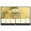 AOC 16T20E2 Monitor Portable 15.6 IPS 60Hz Full HD 4ms Multimediale 2*USB-C/Mini-HDMI