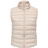 ONLY Quilted Waistcoat Onltahia LW Otw Noos - Cappotto in vita trapuntato, pietra Pumice, XL da donna, Pietra pumice., XL