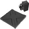 Yunseity Coperchio del Filtro Antipolvere per Series X, 2 in 1 Cuffie e Staffa di Montaggio per Supporto VR, Accessori da Gioco per Console Series X(Nero)