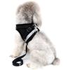 Zunea Imbracatura per Cane Piccolo Gatto Anti Tiro Step-in Regolabile Pettorina Cucciolo a Maglia Morbida Imbottita Gilet guinzaglio Set con Striscia Catarifrangente