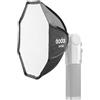 Godox LM-S25 Mini diffusore softbox ottagonale compatibile con il flash della fotocamera retrò Godox Lux Master